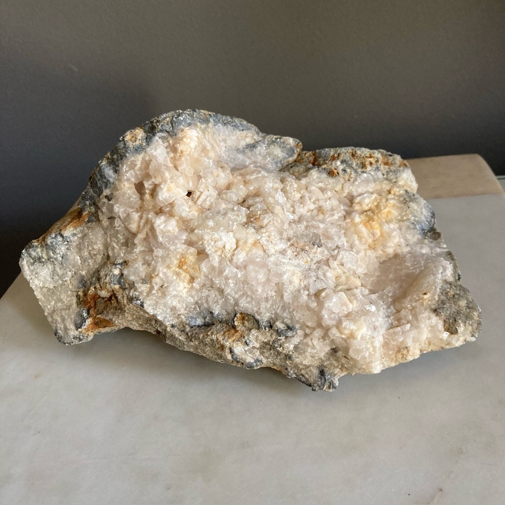 Extra Large Natural Cracked Geode Rock